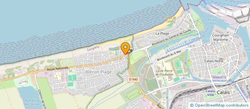 localisation de l'entreprise LAFORGE VERDIERE BRIEZ INDIVISION  SANGATTE