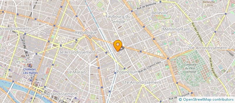 localisation de l'entreprise LAFOSSE - DELPECH  PARIS