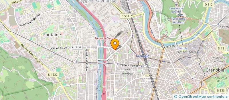 localisation de l'entreprise LAFOTAGAGOU à GRENOBLE