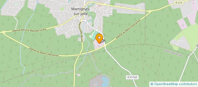 localisation de l'entreprise LAFOURCADE EQUIPEMENTS ELECTRIQUES à MARTIGNAS-SUR-JALLE