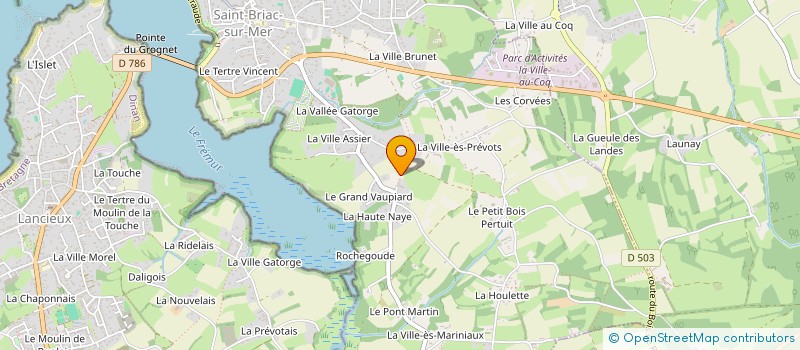 localisation de l'entreprise LAFOURCADE FAMILY  SAINT-BRIAC-SUR-MER