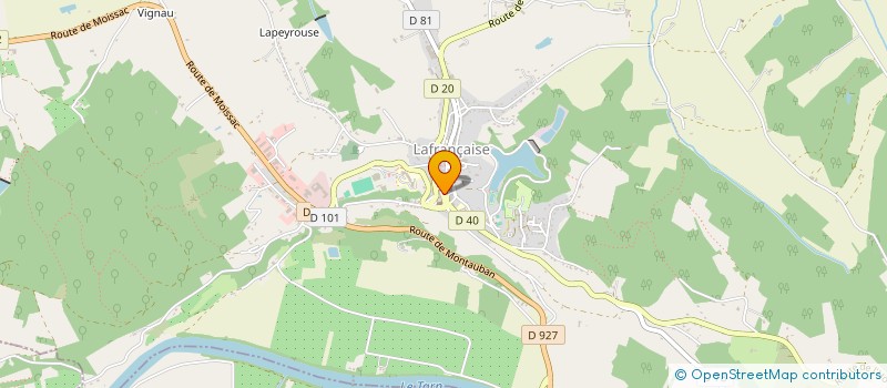 localisation de l'entreprise LAFRANCAISE ECOLOGIE à LAFRANCAISE