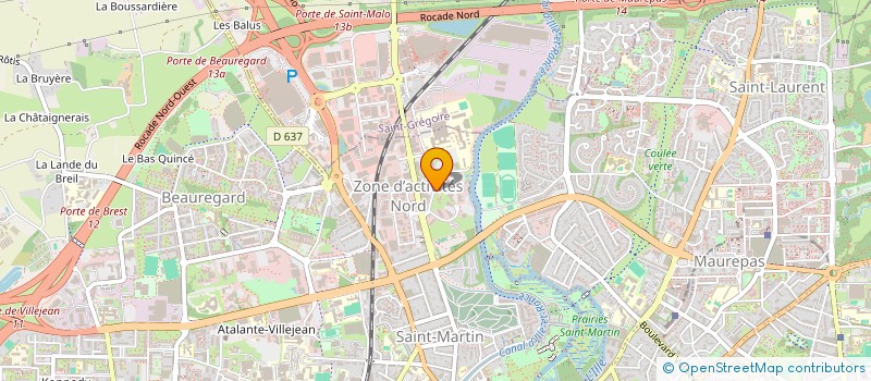 localisation de l'entreprise LAFRIQUE SE REVEILLE à RENNES