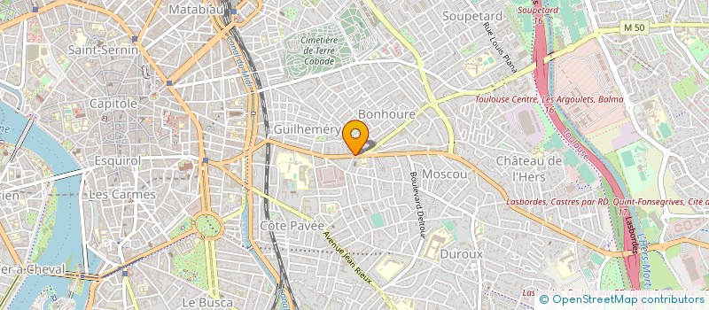 localisation de l'entreprise LAFRONTIERE - TAPELLA à TOULOUSE