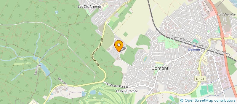 localisation de l'entreprise LAG  DOMONT