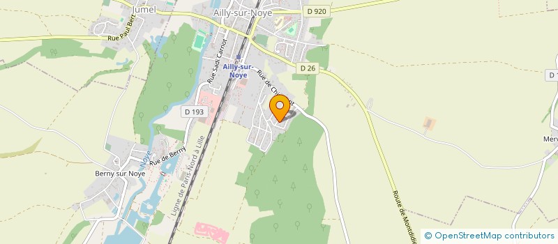 localisation de l'entreprise LAG à AILLY-SUR-NOYE