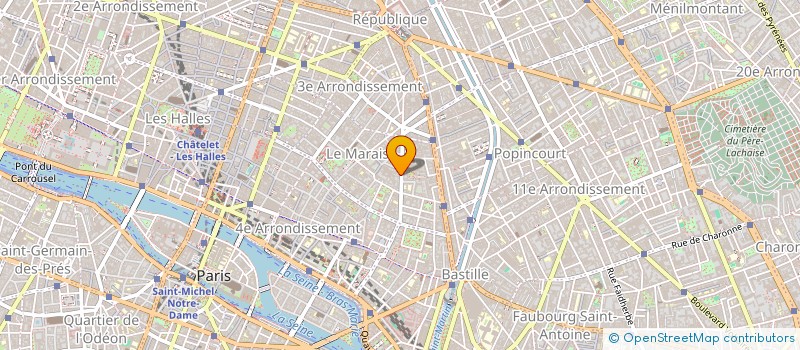 localisation de l'entreprise LAG  PARIS