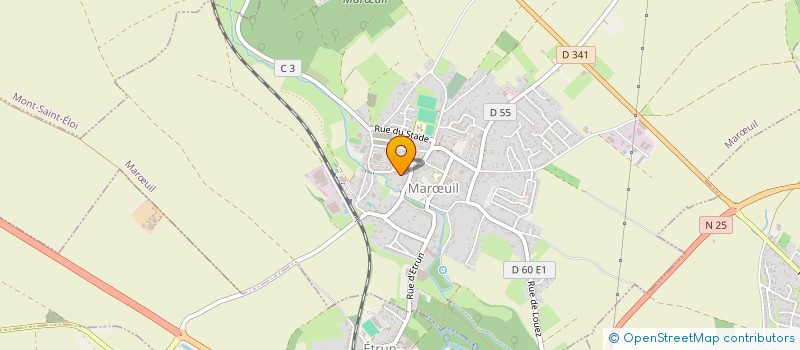 localisation de l'entreprise LAGACHE à MARŒUIL