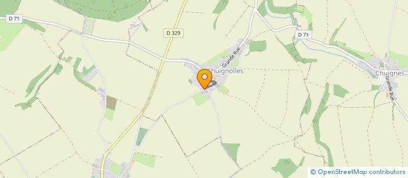 localisation de l'entreprise LAGACHE PERE ET FILS à CHUIGNOLLES