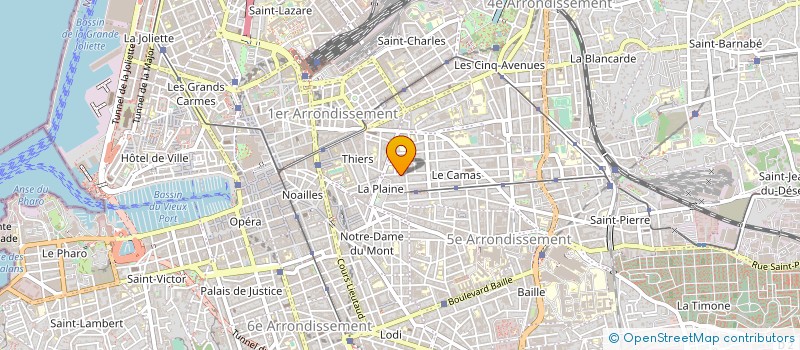 localisation de l'entreprise LAGADEC MARINE CROISIERES à MARSEILLE