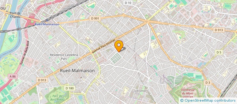 localisation de l'entreprise LAGADEN à RUEIL-MALMAISON