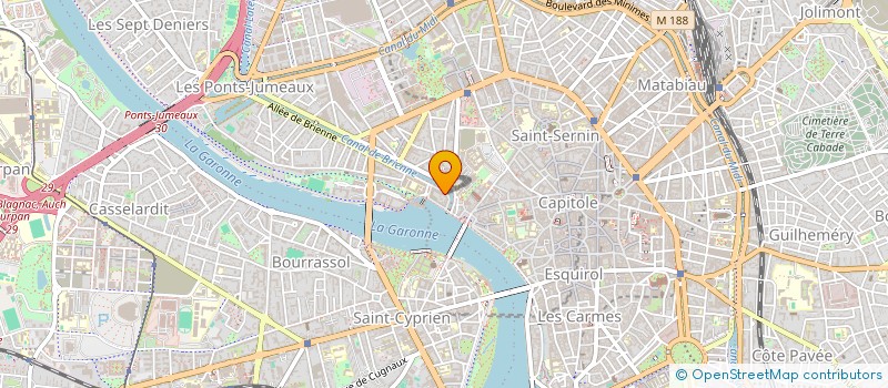 localisation de l'entreprise LAGARAN à TOULOUSE