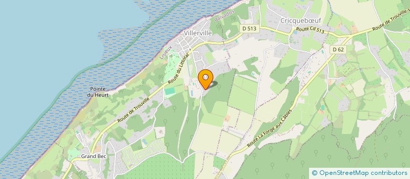 localisation de l'entreprise LAGARDE  VILLERVILLE