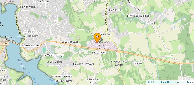 localisation de l'entreprise LAGARDE AUTOMOBILE  SAINT-BRIAC-SUR-MER