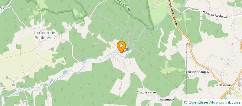 localisation de l'entreprise LAGARDE ESPACES VERTS  BRANTOME EN PERIGORD