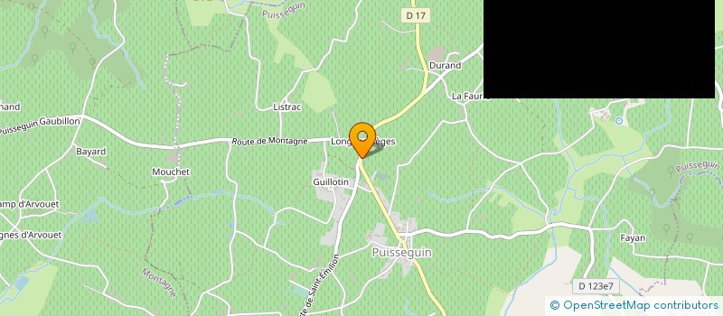 localisation de l'entreprise LAGARDE ET PEYRAT  PUISSEGUIN