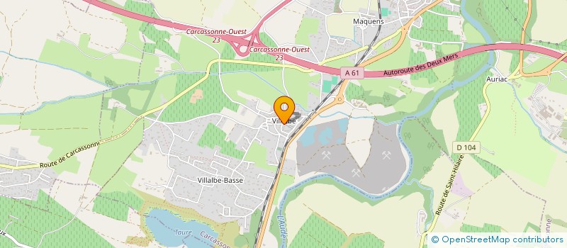 localisation de l'entreprise LAGARDE INVESTISSEMENTS  CARCASSONNE