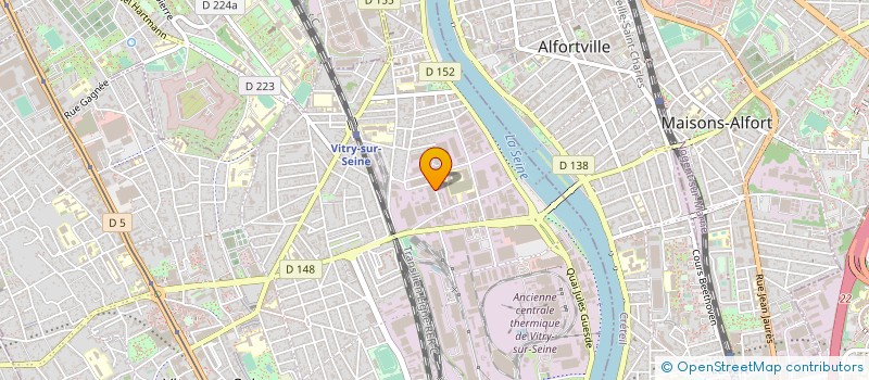 localisation de l'entreprise LAGARDE MEREGNANI PARIS à VITRY-SUR-SEINE