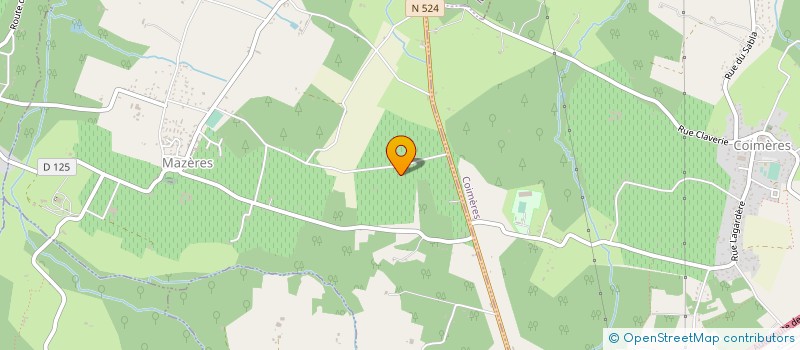 localisation de l'entreprise LAGARDERE CARRELAGES à MAZERES