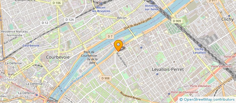 localisation de l'entreprise LAGARDERE TRAVEL RETAIL à LEVALLOIS-PERRET