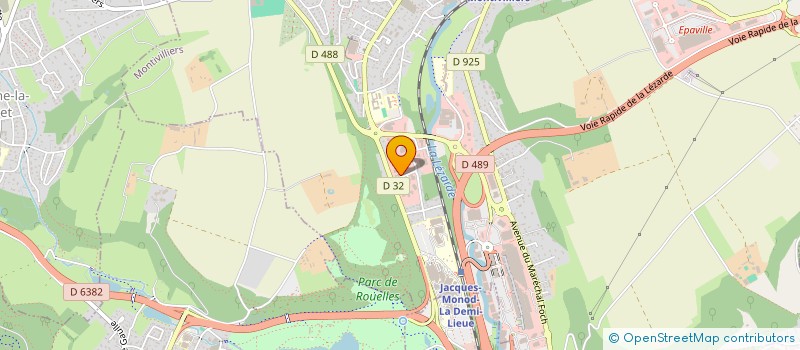 localisation de l'entreprise LAGARRIGUE NORMANDIE à BRETTEVILLE-SUR-ODON