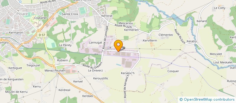 localisation de l'entreprise LAGASSE COMMUNICATIONS & INDUSTRIES à DOUARNENEZ