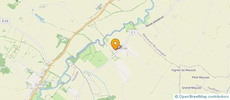 localisation de l'entreprise LAGASSET  GARIES