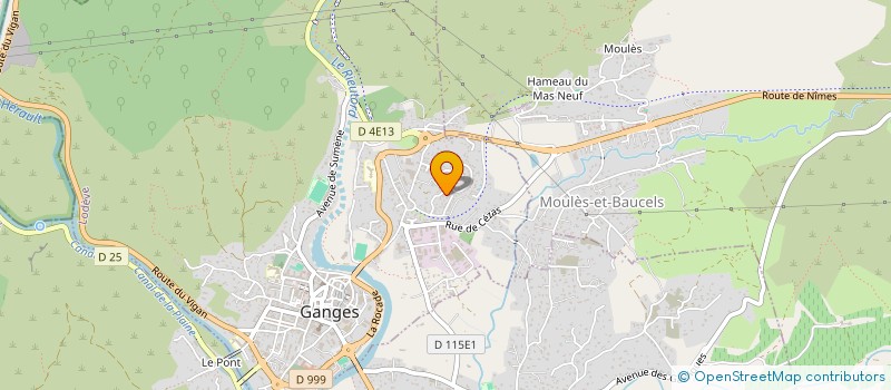 localisation de l'entreprise LAGCONCEPT  GANGES