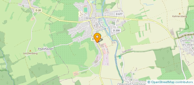 localisation de l'entreprise LAGE  WRTH