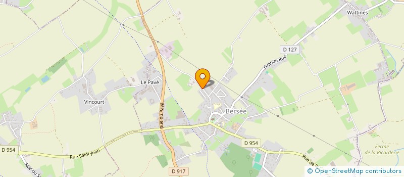 localisation de l'entreprise LAGEARD FAMILY  BERSEE