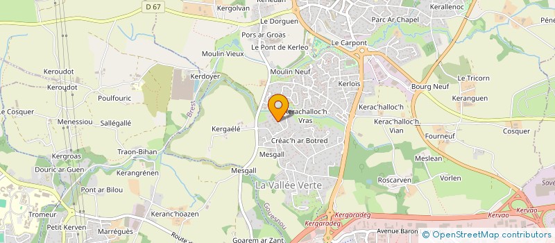 localisation de l'entreprise LAGER à GOUESNOU