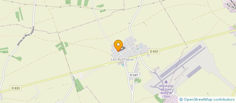 localisation de l'entreprise LAGES ENVIRONNEMENT  LES AUTHIEUX