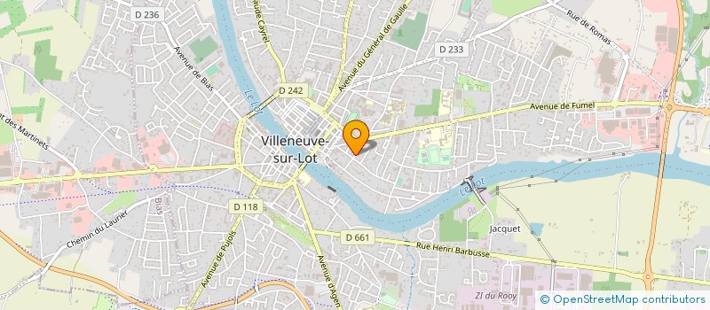 localisation de l'entreprise LAGES RESEAUX à VILLENEUVE-SUR-LOT