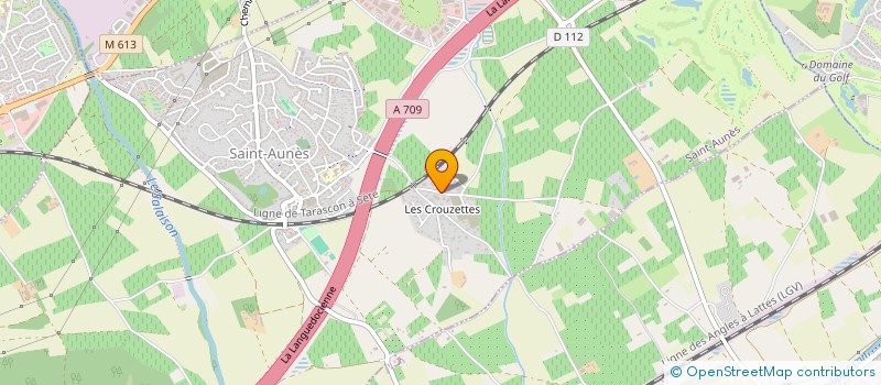 localisation de l'entreprise LAGET FROID à SAINT-AUNES