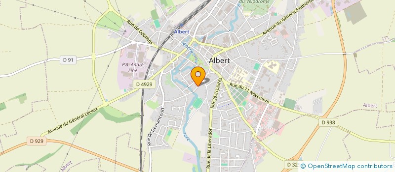 localisation de l'entreprise LAGEWER  ALBERT