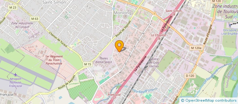 localisation de l'entreprise LAGHOUAT EXPRESS 82 à TOULOUSE