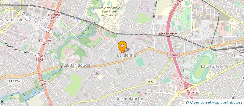 localisation de l'entreprise LAGICA SUD ANCIENS ETS VIDAL R à TOULOUSE
