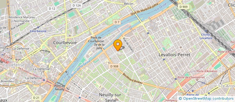 localisation de l'entreprise LAGIER à NEUILLY-SUR-SEINE