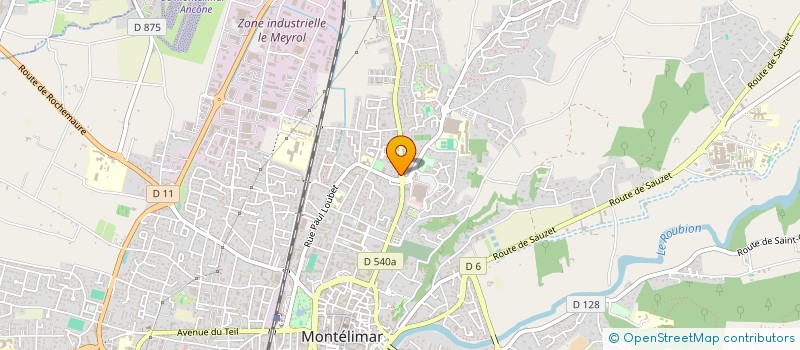 localisation de l'entreprise LAGIER COLLECTIVITES à MONTELIMAR