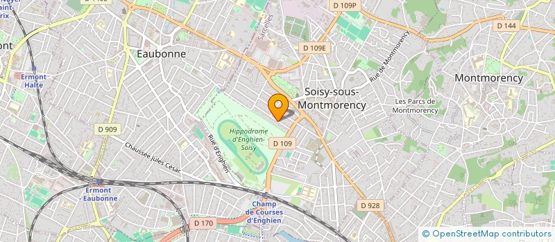 localisation de l'entreprise LAGIM  SOISY-SOUS-MONTMORENCY