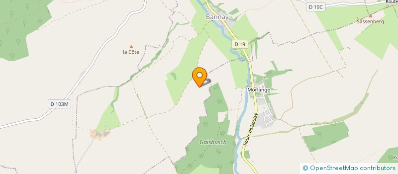 localisation de l'entreprise LAGLASSE FRANCE  VARIZE-VAUDONCOURT