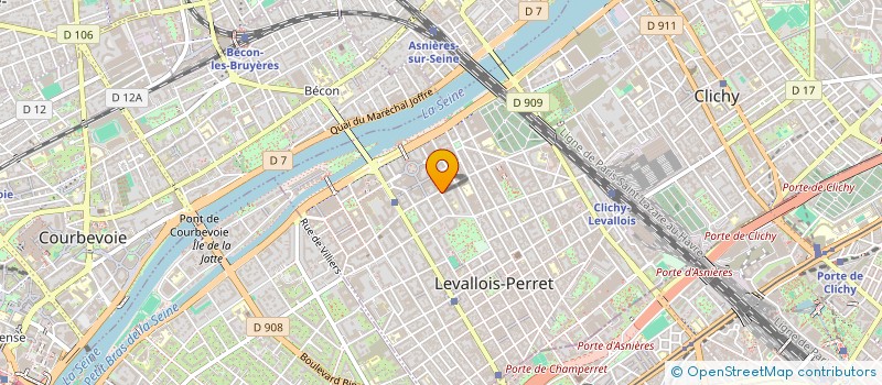 localisation de l'entreprise LAGNADO LEVALLOIS à LEVALLOIS-PERRET