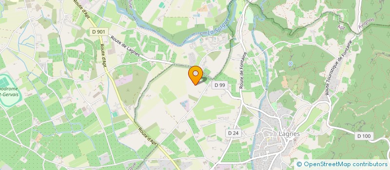 localisation de l'entreprise LAGNES DANSES  LAGNES