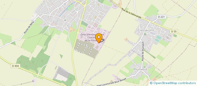 localisation de l'entreprise LAGNIEL SAS à DOUVRES-LA-DELIVRANDE
