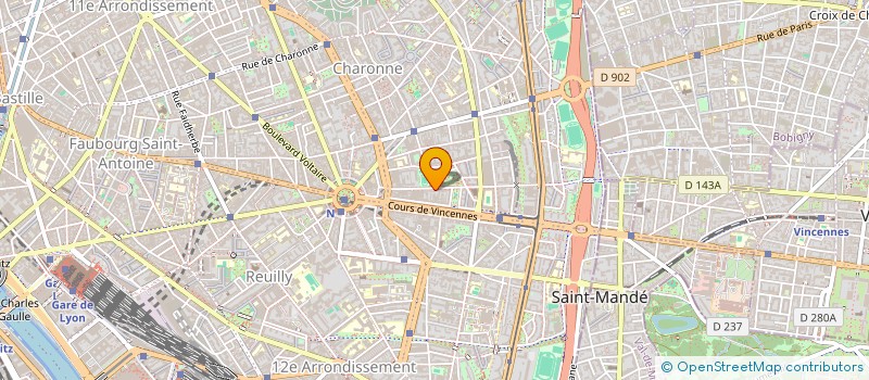localisation de l'entreprise LAGNY SERVICES à PARIS