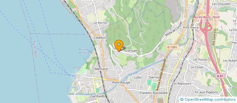 localisation de l'entreprise LAGO  AIX-LES-BAINS