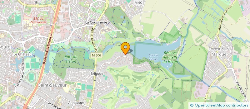 localisation de l'entreprise LAGO  VILLENEUVE-D'ASCQ