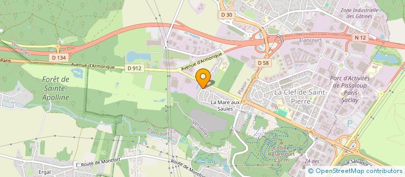 localisation de l'entreprise LAGO-TISSEYRE  PLAISIR