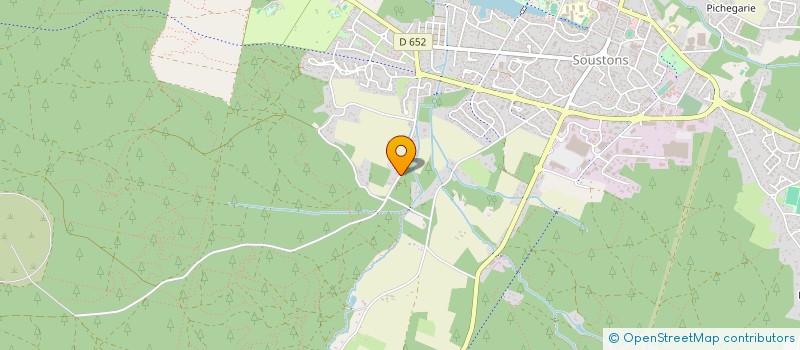 localisation de l'entreprise LAGOA  SOUSTONS