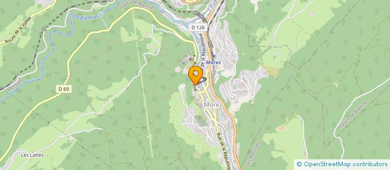 localisation de l'entreprise LAGOA  HAUTS DE BIENNE